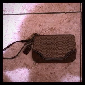 Coach wristlet